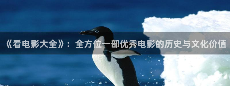 denon 天龙：《看电影大全》：全方位一部优秀电影的历史与文化价值